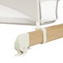 Patut co-sleeper, Lionelo, Thomi Plus, 5 in 1, Multifunctional, Sustine pana la 9 kg ca patut, 15 kg tarc de joaca, 100 kg canapea, Inaltime reglabila in 7 pozitii, De la nastere pana la 4 ani, Cu 2 saltele din spuma T25, 94x70x77-93,5 cm, Bej - 24