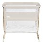 Patut co-sleeper, Lionelo, Thomi Plus, 5 in 1, Multifunctional, Sustine pana la 9 kg ca patut, 15 kg tarc de joaca, 100 kg canapea, Inaltime reglabila in 7 pozitii, De la nastere pana la 4 ani, Cu 2 saltele din spuma T25, 94x70x77-93,5 cm, Bej - 28