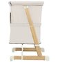 Patut co-sleeper, Lionelo, Thomi Plus, 5 in 1, Multifunctional, Sustine pana la 9 kg ca patut, 15 kg tarc de joaca, 100 kg canapea, Inaltime reglabila in 7 pozitii, De la nastere pana la 4 ani, Cu 2 saltele din spuma T25, 94x70x77-93,5 cm, Bej - 29