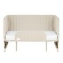 Patut co-sleeper, Lionelo, Thomi Plus, 5 in 1, Multifunctional, Sustine pana la 9 kg ca patut, 15 kg tarc de joaca, 100 kg canapea, Inaltime reglabila in 7 pozitii, De la nastere pana la 4 ani, Cu 2 saltele din spuma T25, 94x70x77-93,5 cm, Bej - 30