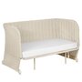 Patut co-sleeper, Lionelo, Thomi Plus, 5 in 1, Multifunctional, Sustine pana la 9 kg ca patut, 15 kg tarc de joaca, 100 kg canapea, Inaltime reglabila in 7 pozitii, De la nastere pana la 4 ani, Cu 2 saltele din spuma T25, 94x70x77-93,5 cm, Bej - 32