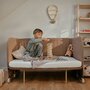 Patut co-sleeper, Lionelo, Thomi Plus, 5 in 1, Multifunctional, Sustine pana la 9 kg ca patut, 15 kg tarc de joaca, 100 kg canapea, Inaltime reglabila in 7 pozitii, De la nastere pana la 4 ani, Cu 2 saltele din spuma T25, 94x70x77-93,5 cm, Bej - 14