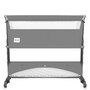 Patut co-sleeper, Lionelo, Thomi Plus, 5 in 1, Multifunctional, Sustine pana la 9 kg ca patut, 15 kg tarc de joaca, 100 kg canapea, Inaltime reglabila in 7 pozitii, De la nastere pana la 4 ani, Cu 2 saltele din spuma T25, 94x70x77-93,5 cm, Gri - 5