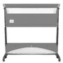 Patut co-sleeper, Lionelo, Thomi Plus, 5 in 1, Multifunctional, Sustine pana la 9 kg ca patut, 15 kg tarc de joaca, 100 kg canapea, Inaltime reglabila in 7 pozitii, De la nastere pana la 4 ani, Cu 2 saltele din spuma T25, 94x70x77-93,5 cm, Gri - 10