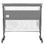 Patut co-sleeper, Lionelo, Thomi Plus, 5 in 1, Multifunctional, Sustine pana la 9 kg ca patut, 15 kg tarc de joaca, 100 kg canapea, Inaltime reglabila in 7 pozitii, De la nastere pana la 4 ani, Cu 2 saltele din spuma T25, 94x70x77-93,5 cm, Gri - 27