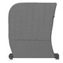 Patut co-sleeper, Lionelo, Thomi Plus, 5 in 1, Multifunctional, Sustine pana la 9 kg ca patut, 15 kg tarc de joaca, 100 kg canapea, Inaltime reglabila in 7 pozitii, De la nastere pana la 4 ani, Cu 2 saltele din spuma T25, 94x70x77-93,5 cm, Gri - 36