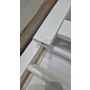 Patut din lemn bebe, 120x60 cm, Cu sertar, Din lemn de pin si mdf, Stabil si rezistent, Inaltime saltea reglabila pe 3 nivele, Laterala cu 3 bete detasabile, EN716-1, EN716-2, Alb, Qmini, Timmi Elephant, Resigilat - 12