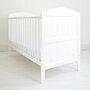 Woodies safe dreams - Patut din lemn masiv, transformabil pentru bebe si junior, Hampton + Saltea Cocos 140 x 70 cm - 1