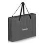 Patut multifunctional, Lionelo, Alice, 3 in 1, 2 trepte de inaltime pentru saltea, Pliabil, Material rezistent Oxford 300D, Cu iesire laterala, Geanta de transport, Pana 15 kg, 0 luni+, 104×70×74 cm, Gri - 7