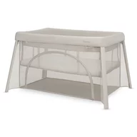 Patut multifunctional, Lionelo, Mila, 2 in 1, Saltea 4 cm cu spuma T25, 2 niveluri de inaltime, Pliere rapida, Intrare laterala, Geanta de transport inclusa, 0-36 luni, Pana la 15 kg, Bej
