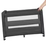 Patut multifunctional, Lionelo, Patty, 5 in 1, 0- 36 luni, Co-sleeper, Tarc de joaca, Patut de calatorie, Laterala rabatabila, 2 trepte reglare saltea, Roti, Husa transport inclusa, Gri - 9