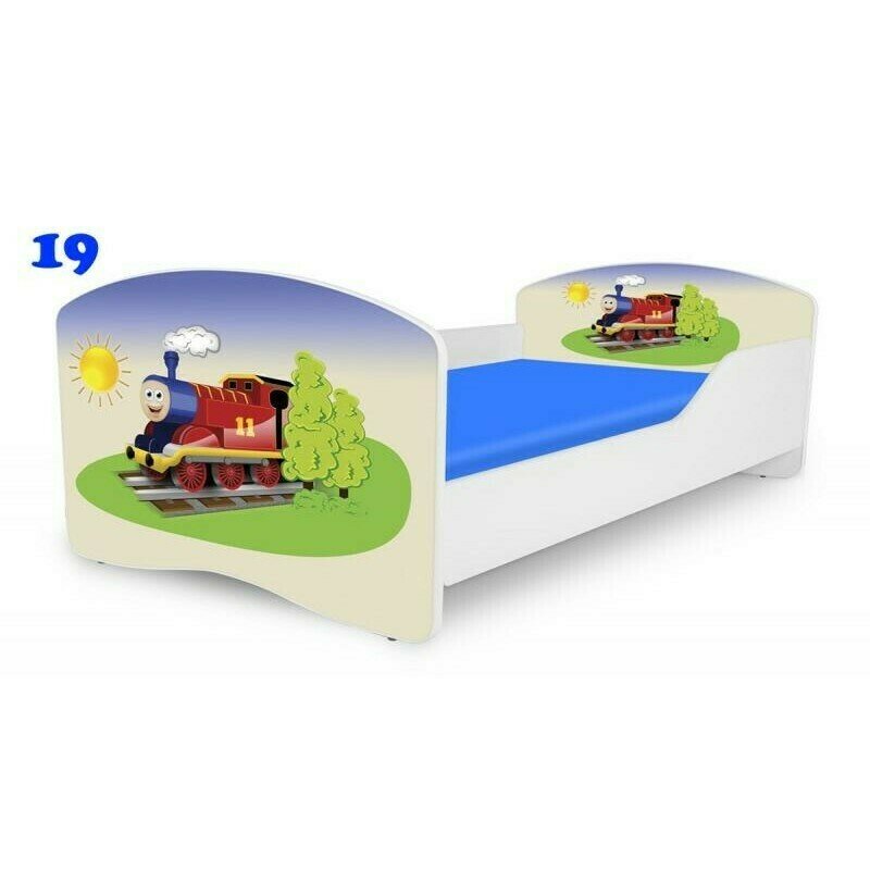 Nobiko - patut rainbow 180x80 cu saltea