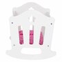 Patut pentru papusi, Free2Play, Cu pernuta confortabila, 46x33x33 cm, 36 luni+, White - 5