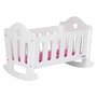 Patut pentru papusi, Free2Play, Cu pernuta confortabila, 46x33x33 cm, 36 luni+, White - 6