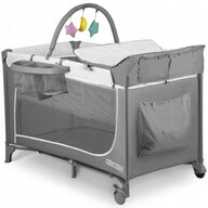 patut pliabil 125 x 65 x 78 cm ricokids rk-241 - gri