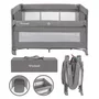 patut pliabil kidwell blissy lift - gray - 2