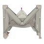 Patut pliant multifunctional, Lionelo, Ellen, Cu laterala culisanta, Nivel suplimentar, Intrare laterala cu fermoar, 2 roti, Saltea pliabila si geanta de transport incluse, 0- 36 luni, Pana la 15 kg, 120x60 cm, Conform cu  EN 716, Bej - 11