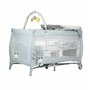 Patut pliant cu doua nivele, Asalvo, Mix Plus, Pana la 15 kg, Cu arcada, Geanta transport, Masuta de infasat, Bara cu jucarii, Cu intrare laterala, Cu fermoar, 120x60 cm, 0 luni+, Gri, Resigilat - 1