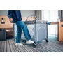 Patut pliant, Lionelo, Flower, Cu doua nivele, Cu arcada, Geanta transport, Masuta de infasat, Bara cu jucarii, Fereastra laterala, 120x60 cm, Conform cu standardele europeane de securitate EN 716 si EN12221, Cappuccino - 31