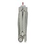 Patut pliant, Lionelo, Flower, Cu doua nivele, Cu arcada, Geanta transport, Masuta de infasat, Bara cu jucarii, Fereastra laterala, 120x60 cm, Conform cu standardele europeane de securitate EN 716 si EN12221, Cappuccino - 17