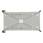 Patut pliant, Lionelo, Flower, Cu doua nivele, Cu arcada, Geanta transport, Masuta de infasat, Bara cu jucarii, Fereastra laterala, 120x60 cm, Conform cu standardele europeane de securitate EN 716 si EN12221, Cappuccino - 19