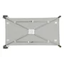 Patut pliant, Lionelo, Flower, Cu doua nivele, Cu arcada, Geanta transport, Masuta de infasat, Bara cu jucarii, Fereastra laterala, 120x60 cm, Conform cu standardele europeane de securitate EN 716 si EN12221, Cappuccino - 20