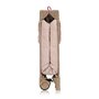 Patut pliant, Lionelo, Jasmin Easy Fold, Pana la 15 kg, Usor de pliat, Cu doua nivele, Cu saltea ergonomica T25, Cu intrare laterala cu fermoar, 2 roti cu frana, 123 x 67 cm, Conform cu EN 716, 0-36 luni, Bej - 14