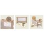 Patut pliant, Lionelo, Jasmin Easy Fold, Pana la 15 kg, Usor de pliat, Cu doua nivele, Cu saltea ergonomica T25, Cu intrare laterala cu fermoar, 2 roti cu frana, 123 x 67 cm, Conform cu EN 716, 0-36 luni, Bej - 30