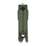 Patut pliant, Lionelo, Jasmin Easy Fold, Pana la 15 kg, Usor de pliat, Cu doua nivele, Cu saltea ergonomica T25, Cu intrare laterala cu fermoar, 2 roti cu frana, 123 x 67 cm, Conform cu EN 716, 0-36 luni, Verde - 17