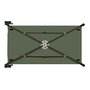 Patut pliant, Lionelo, Jasmin Easy Fold, Pana la 15 kg, Usor de pliat, Cu doua nivele, Cu saltea ergonomica T25, Cu intrare laterala cu fermoar, 2 roti cu frana, 123 x 67 cm, Conform cu EN 716, 0-36 luni, Verde - 18