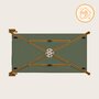 Patut pliant, Lionelo, Jasmin Easy Fold, Pana la 15 kg, Usor de pliat, Cu doua nivele, Cu saltea ergonomica T25, Cu intrare laterala cu fermoar, 2 roti cu frana, 123 x 67 cm, Conform cu EN 716, 0-36 luni, Verde - 29