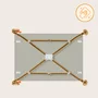 Patut pliant, Lionelo, Laura, 102 x 74 cm, Cu doua nivele, Functie de tarc, Cu roti, Include salteluta si geanta de transport, Pereti din plasa, Deschidere laterala, Pana la 15 kg, 0 luni +, Bej - 20