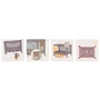 Patut pliant, Lionelo, Laura, 102 x 74 cm, Cu doua nivele, Functie de tarc, Cu roti, Include salteluta si geanta de transport, Pereti din plasa, Deschidere laterala, Pana la 15 kg, 0 luni +, Roz - 25