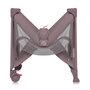 Patut pliant, Lionelo, Laura, 102 x 74 cm, Cu doua nivele, Functie de tarc, Cu roti, Include salteluta si geanta de transport, Pereti din plasa, Deschidere laterala, Pana la 15 kg, 0 luni +, Roz - 18