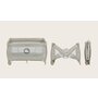 Patut pliant, Lionelo, Stefi Plus, Cu doua nivele, Cu intrare laterala cu fermoar, 2 roti, 120 x 60 cm, Conform cu standardul european de securitate EN 716, Bej - 4
