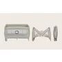 Patut pliant, Lionelo, Stefi Plus, Cu doua nivele, Cu intrare laterala cu fermoar, 2 roti, 120 x 60 cm, Conform cu standardul european de securitate EN 716, Bej - 5
