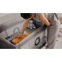 Patut pliant, Lionelo, Stefi Plus, Cu doua nivele, Cu intrare laterala cu fermoar, 2 roti, 120 x 60 cm, Conform cu standardul european de securitate EN 716, Bej - 25