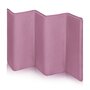 Patut pliant, Lionelo, Stefi Plus, Cu doua nivele, Cu intrare laterala cu fermoar, 2 roti, 120 x 60 cm, Conform cu standardul european de securitate EN 716, Roz - 12