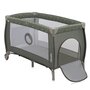 Patut pliant, Lionelo, Sven Plus, 120x60 cm, Cu doua nivele, Cu arcada jucarii, masuta de infasat, vibratii, melodii, conform cu standardele europeane de securitate EN716 si EN12221, Bej Olive - 8