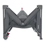 Patut pliant multifunctional, Lionelo, Ellen, Cu laterala culisanta, Nivel suplimentar, Intrare laterala cu fermoar, 2 roti, Saltea pliabila si geanta de transport incluse, 0- 36 luni, Pana la 15 kg, 120x60 cm, Conform cu  EN 716, Gri - 12