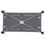 Patut pliant multifunctional, Lionelo, Ellen, Cu laterala culisanta, Nivel suplimentar, Intrare laterala cu fermoar, 2 roti, Saltea pliabila si geanta de transport incluse, 0- 36 luni, Pana la 15 kg, 120x60 cm, Conform cu  EN 716, Gri - 15