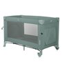Patut pliant multifunctional, Lionelo, Ellen, Cu laterala culisanta, Nivel suplimentar, Intrare laterala cu fermoar, 2 roti, Saltea pliabila si geanta de transport incluse, 0- 36 luni, Pana la 15 kg, 120x60 cm, Conform cu  EN 716, Verde - 7