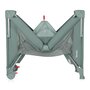 Patut pliant multifunctional, Lionelo, Ellen, Cu laterala culisanta, Nivel suplimentar, Intrare laterala cu fermoar, 2 roti, Saltea pliabila si geanta de transport incluse, 0- 36 luni, Pana la 15 kg, 120x60 cm, Conform cu  EN 716, Verde - 11