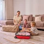 Patut pliant multifunctional, Lionelo, Ellen, Cu laterala culisanta, Nivel suplimentar, Intrare laterala cu fermoar, 2 roti, Saltea pliabila si geanta de transport incluse, 0- 36 luni, Pana la 15 kg, 120x60 cm, Conform cu  EN 716, Verde - 26
