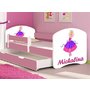 MyKids - Patut tineret Ballerina cu sertar si saltea 140x70 - 2