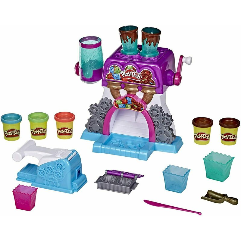 Play-doh - set de joaca fabrica de ciocolata, multicolor