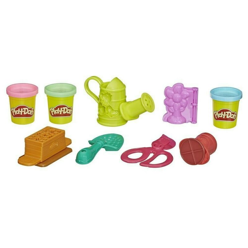 Hasbro - Play-Doh - Set de joaca Gradina care creste , Cu accesorii, Multicolor