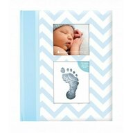 Pearhead - Caietul bebelusului cu amprenta cerneala blue
