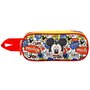 Karactermania - Penar 3D Mickey Mouse Yeah cu 2 compartimente, 22x9.5x8 cm - 2