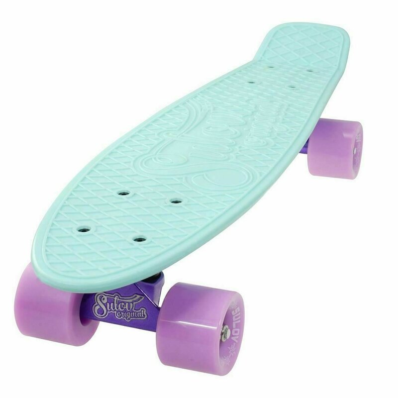 Dhs - penny board 22 pastel, albastru deschis